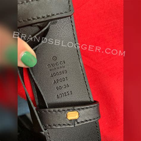 fake blue gucci belt|how to check gucci belt.